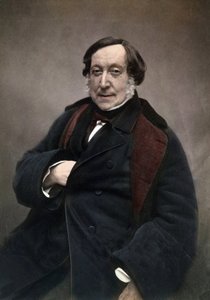 Gioachino (Antonio) Rossini (1792-1868) Włoski kompozytor. po zdjęciu Nadara autorstwa Nadar