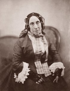 Portret Madame Desbordes Valmore (Marceline Felicite Josephine Desbordes-Valmore autorstwa Nadar