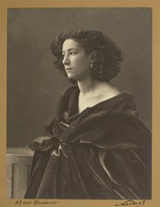 Portret Sarah Bernhardt w 1864 roku autorstwa Nadar autorstwa Nadar