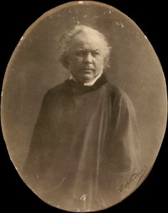 Portret malarza Honorè Daumier (zdjęcie czarno-białe) autorstwa Nadar