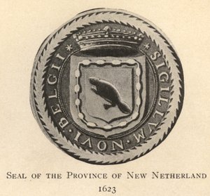 Pieczęć Prowincji Nowej Holandii autorstwa (after) American School