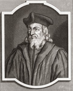 Hieronim z Pragi. Portret. XVIII wiek (druk)