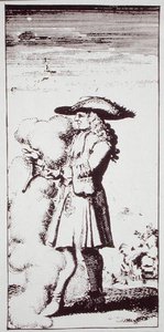 Divining Rod, z „La Physique Occulte” L.L. de Vallemonta, zilustrowana w „Historii magii”, opublikowanej pod koniec XIX wieku (lito)
