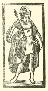 Ilustracja do Ballad Roxburghe (drzeworyt) autorstwa (after) English School