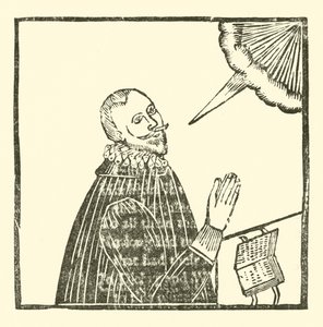 Ilustracja do Ballad Roxburghe (drzeworyt) autorstwa (after) English School