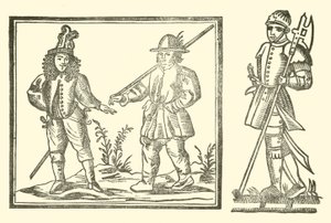 Ilustracja do Ballad Roxburghe (drzeworyt) autorstwa (after) English School