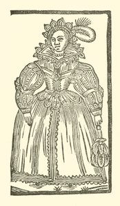 Ilustracja do Ballad Roxburghe (drzeworyt) autorstwa (after) English School