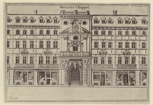 Kaplica Błagańców, ok. 1694 (lito) autorstwa (after) English School