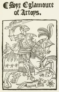 Sir Eglamoure Of Artoys (grawerowanie) autorstwa (after) English School