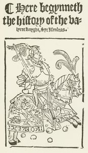Sir Isumbras (Grawerowanie) autorstwa (after) English School