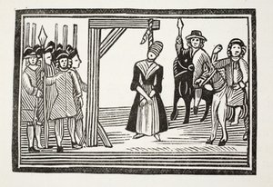 Całe życie i przygody panny Davis, powszechnie nazywane Pięknością w przebraniu, ilustracja z „Chap-books of the XVIII Century” Johna Ashtona, wyd. 1882 (lit) autorstwa (after) English School
