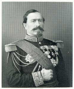 Generał Bourbaki autorstwa (after) English photographer