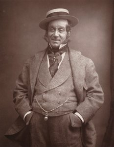 Pan David James (zdjęcie czarno-białe) autorstwa (after) English photographer