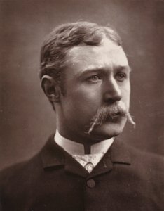 Pan Leonard Boyne (zdjęcie czarno-białe) autorstwa (after) English photographer