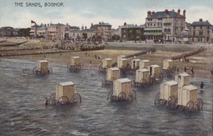 The Sands, Bognor (foto colorida)polonês autorstwa (after) English photographer