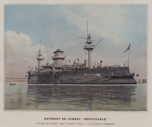 Budynek bojowy „Groźny” (kolorowe zdjęcie) autorstwa (after) French Photographer