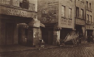 Fragment filarów Halles (zdjęcie czarno-białe) autorstwa (after) French Photographer