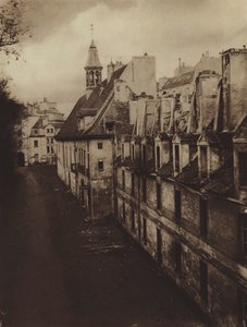 Wnętrze Hospicjum des Menages w 1868 r. (zdjęcie czarno-białe) autorstwa (after) French Photographer