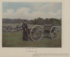 Straż Parkowa (kolorowe zdjęcie) autorstwa (after) French Photographer