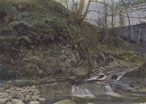 Dolina Cere, niedaleko Vic-sur-Cere (kolorowe zdjęcie) autorstwa (after) French Photographer
