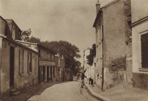 Rue Saint-Vincent (zdjęcie czarno-białe) autorstwa (after) French Photographer