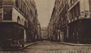 Rue des Moulins około 1866 r., zburzona, aby zrobić miejsce dla alei de l