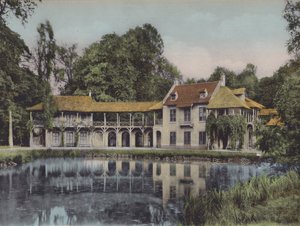 Wioska, Dom Królowej, Wioska, Dom Królowej (kolorowe zdjęcie) autorstwa (after) French Photographer