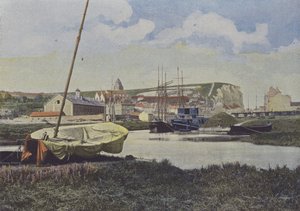 Le Treport (kolorowe zdjęcie) autorstwa (after) French Photographer