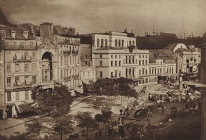 Teatry „Boulevard du Crime” (zdjęcie czarno-białe)