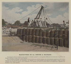 Manewry Chevre a Aubans (kolorowe zdjęcie) autorstwa (after) French Photographer
