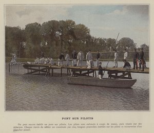 Most nad wodą (zdjęcie kolorowe) autorstwa (after) French Photographer