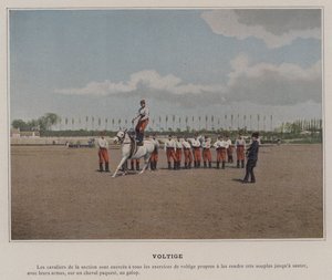 Voltige (kolorowe zdjęcie) autorstwa (after) French Photographer