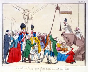 Trzy zakony Francji według obrazu zachowanego w ratuszu Aix en Provence. Karykatura o nierówności trzech porządków po rewolucji 1789 r.