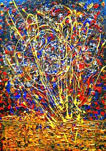 Przesilenie. Magia fajerwerków. autorstwa Margareta Uliarte