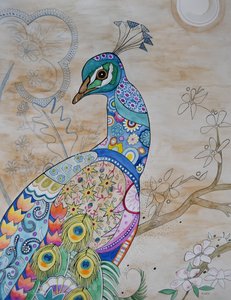 Dumny paw autorstwa Marys Watercolors