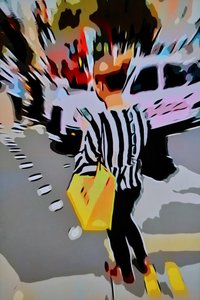 Żółta torba autorstwa Mavet