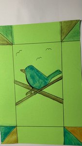 Mały ptaszek autorstwa Etelka Elli