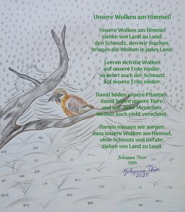 Nasze chmury na niebie autorstwa Johanna Thier