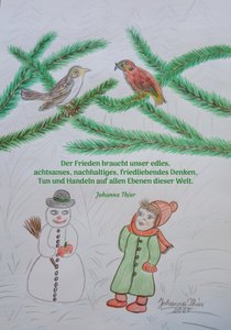 Pokój, spokój, pokój, radość autorstwa Johanna Thier