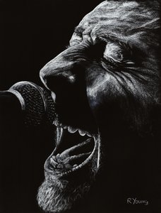 Daylight - Chris Martin z Coldplay autorstwa Richard Young