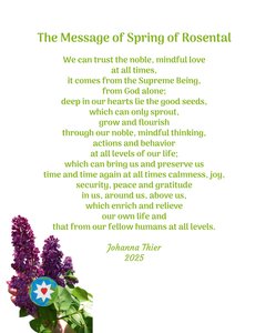 The Message of Spring of Rosental autorstwa Johanna Thier