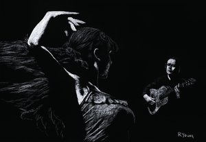 Recital flamenco autorstwa Richard Young