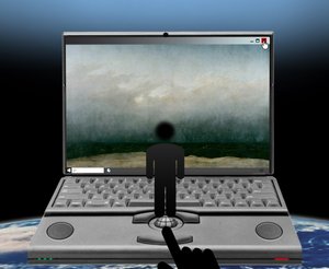 Widok na obraz (z serii Windows)