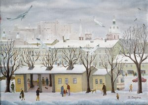 Na Salzach autorstwa Regine Dapra