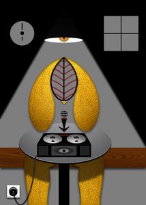 Das letzte Band (I) ("Das neue Licht über meinem Tisch ist eine große Verbesserung") autorstwa Alexander Eibach