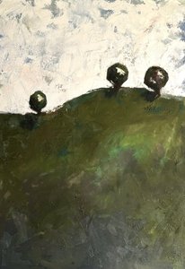 3 drzewa autorstwa HILI ART Tetiana Brzozowski