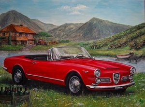 Alfa Romeo 2600  autorstwa Jörg-Peter Rabe