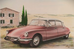 Citroen DS 19  autorstwa Jörg-Peter Rabe