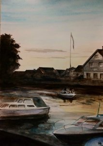 Karlskrona – Letni wieczór autorstwa Jörg-Peter Rabe