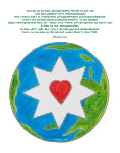 Gwiazda szlachetnej, uważnej miłości dla wszystkich ludzi na tym świecie